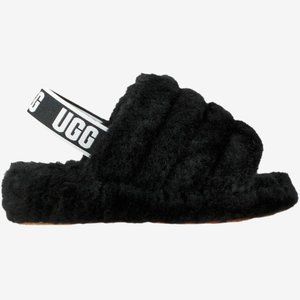 UGG Fluff Yeah Slide ONLY LEFT IN BLACK SIZE 5